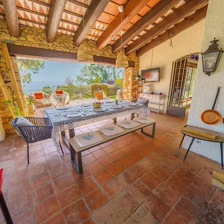 别墅 Toni Lux Experience, Ideal Familias Con Vista Mar & Aircon