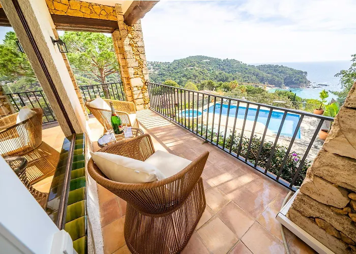 Toni Vistas Mar Piscina Jacuzzi Aire Acondicionado 滨海略雷特