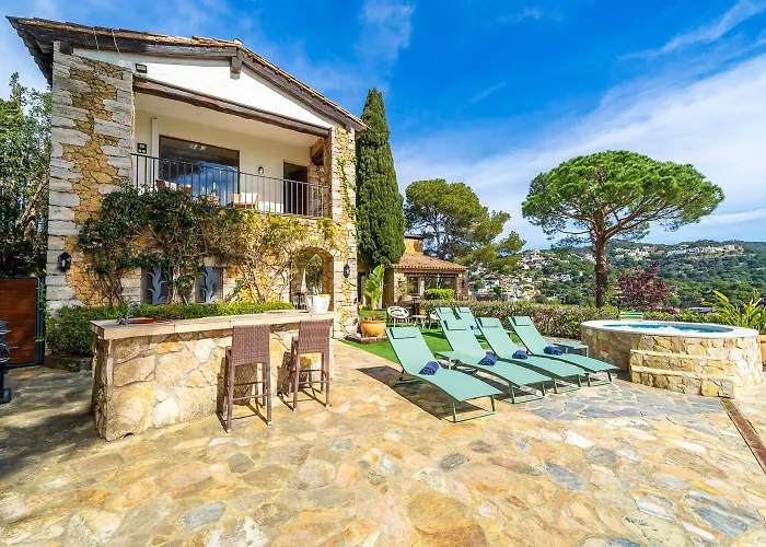 Toni Vistas Mar Piscina Jacuzzi Aire Acondicionado 别墅 *