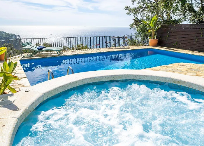 别墅 Toni Vistas Mar Piscina Jacuzzi Aire Acondicionado