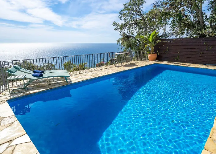 Toni Vistas Mar Piscina Jacuzzi Aire Acondicionado 别墅 *