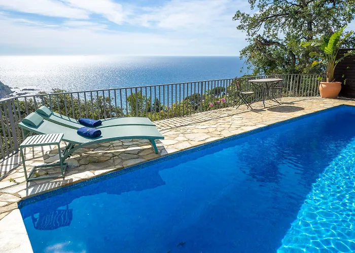 Toni Vistas Mar Piscina Jacuzzi Aire Acondicionado 别墅